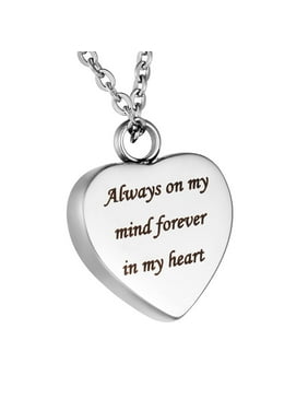My Sister My Friend Angel Wing Urn Necklace 26 Initial Letter Charm Keepsake Memorial Cremation Jewelry